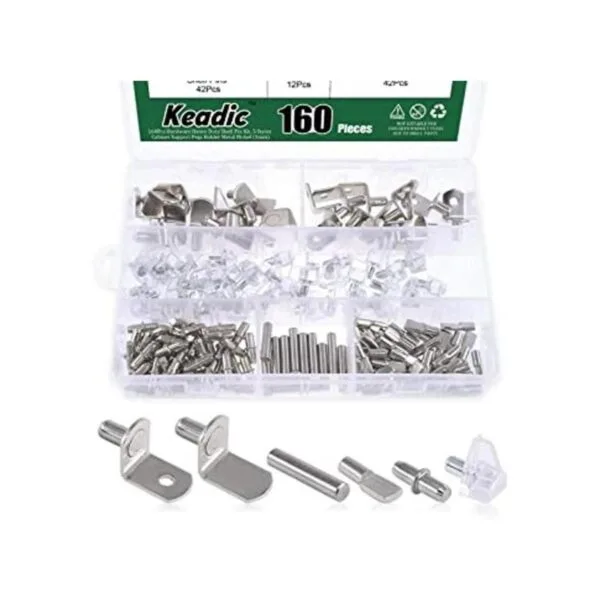 Keadic Kit de pasadores de estante resistente de 160_1