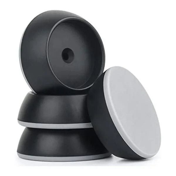 Paquete de 4 vasos protectores de pared para puerta de_1