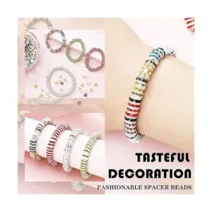 1080Pcs 8mm Round Spacer Beads Crystal Beads Rhinestone_4