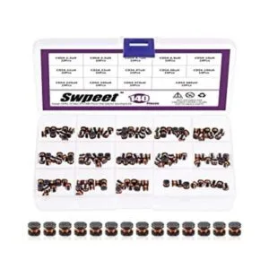 Swpeet 140 unidades de 14 valores 2.2UH 680UH CD54 Kit_1