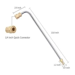 Sooprinse Accesorio limpiador de canalones para lavadora_3