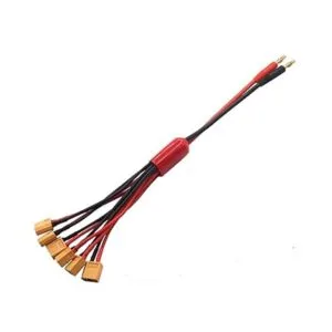 ShareGoo Cable adaptador de banana de 0.157 in a 6 x XT60_3