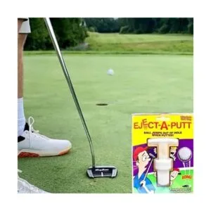 Expulsa una broma de golf Putt Lanza pelota de golf_3