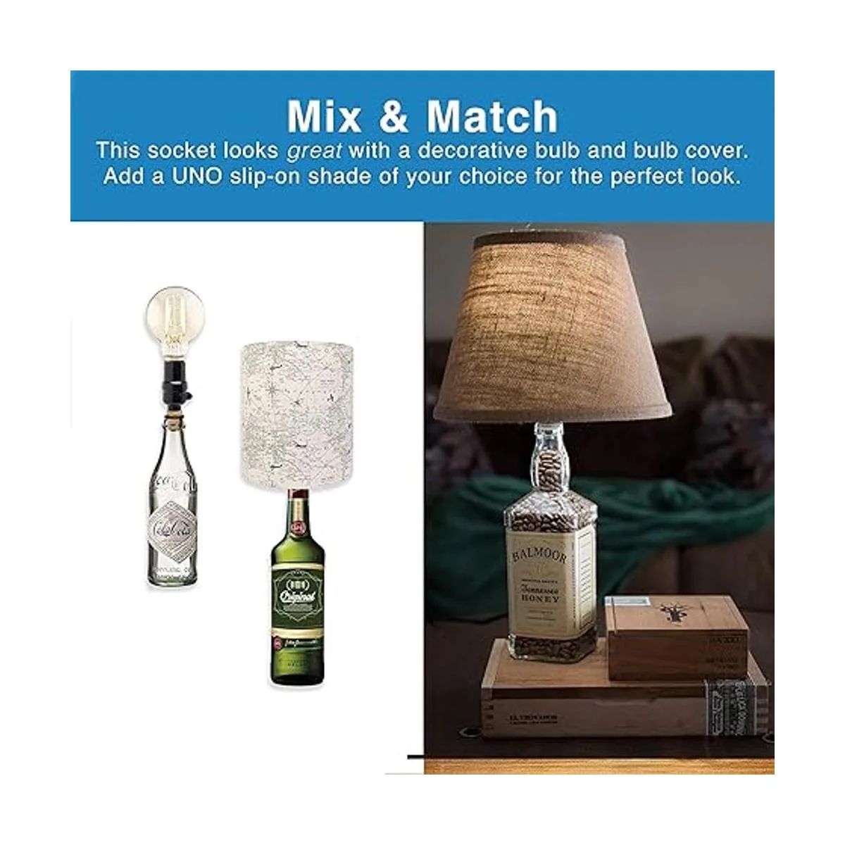 Kit de lámpara de botella con broca de vidrio de 0.354_3