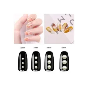 990 pegatinas autoadhesivas de perla con parte trasera_4