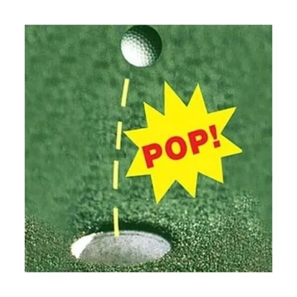 Expulsa una broma de golf Putt Lanza pelota de golf_6