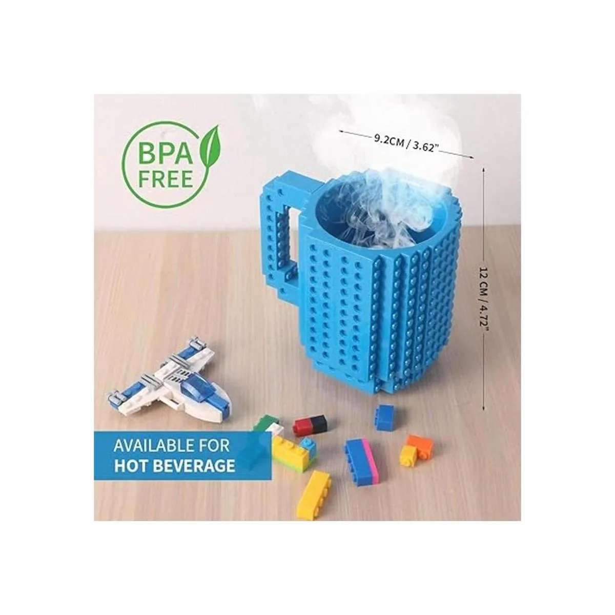 Buildon Brick Taza de café para construir con bloques_3