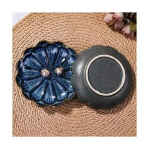 BOSILI Bandeja de cerámica para anillos de joyería vintage_6