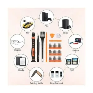JOREST 38Pcs Precision Screwdriver Set Tool Kit with_7