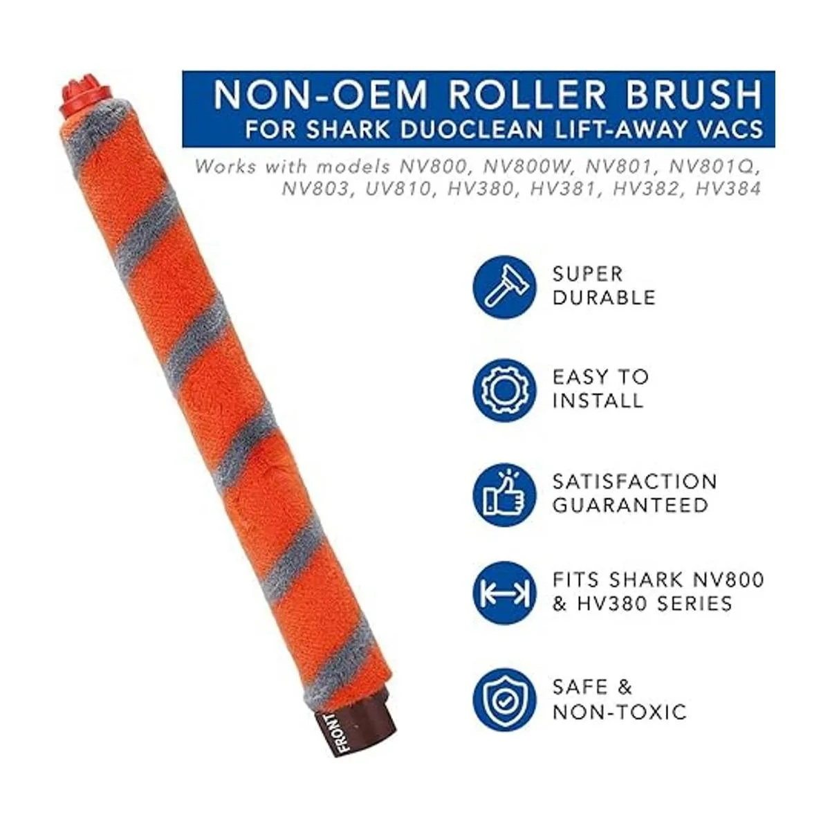 MaximalPower Cepillo de rodillo de repuesto para_2