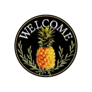 Eletina mlfl Letrero de metal redondo de 12.0 in diseño_7