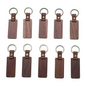 POVOKICI Paquete de 10 llaveros de madera en blanco_6