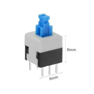 XINGYHENG 100 interruptores de botón automático DPDT de 6_4