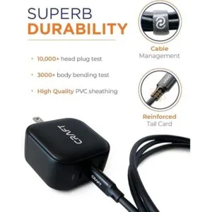 a USBC 3.2 Gen2x2 Cable de alimentación y datos. Carga_3