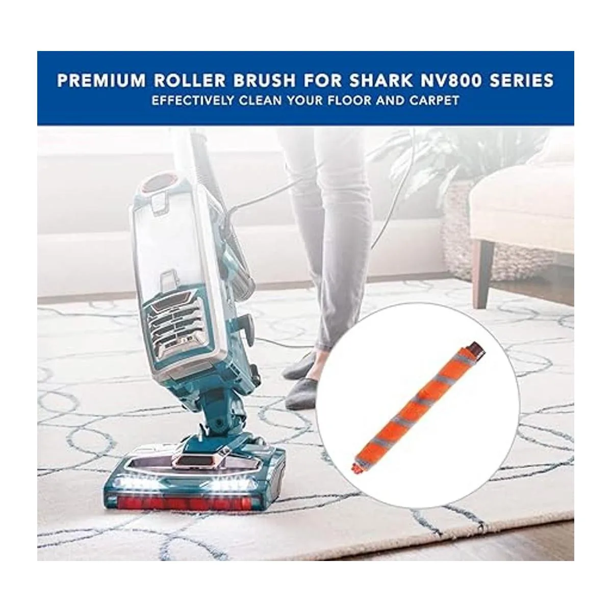 MaximalPower Cepillo de rodillo de repuesto para_7