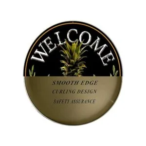 Eletina mlfl Letrero de metal redondo de 12.0 in diseño_4