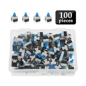 XINGYHENG 100 interruptores de botón automático DPDT de 6_2