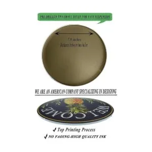 Eletina mlfl Letrero de metal redondo de 12.0 in diseño_3