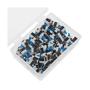 XINGYHENG 100 interruptores de botón automático DPDT de 6_1