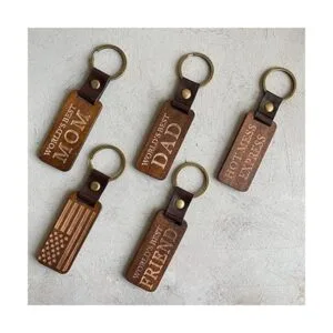 POVOKICI Paquete de 10 llaveros de madera en blanco_5