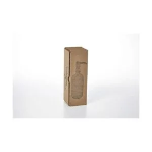 Dispensador de jabón negro en botella de cristal_5