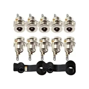 lsgoodcare 10 Pack 5 A 55 x 25 mm DC Power Jack Socket_1
