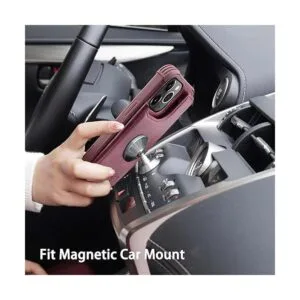 VANAVAGY Funda tipo cartera para iPhone 13 Pro Max funda_2