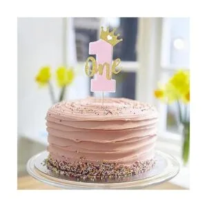 Un adorno para pastel para niñas Decoración de pastel_3