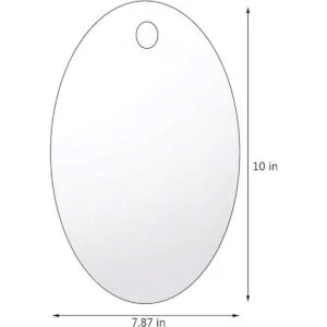 Espejo de ducha antivaho más grande de lujo espejo de_2