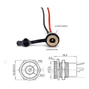 Paquete de 8 adaptadores de panel de enchufe de barril_6
