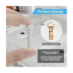 Paquete de 4 electrodos de chispa para horno de gas para_5