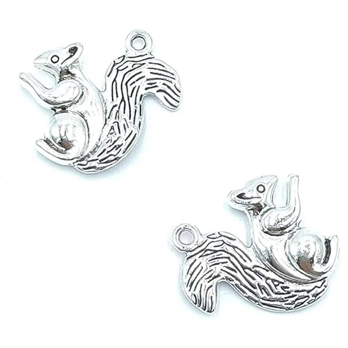 30 dijes de aleación de ardilla con forma de animal para_3