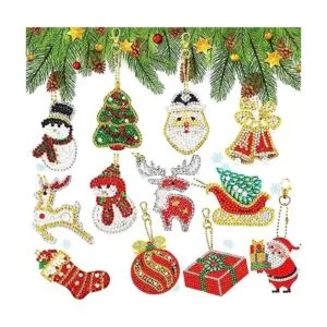 EPDPLAY Kits de llaveros de pintura de diamantes de_1