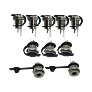 lsgoodcare 10 Pack 55 x 21 mm 5 A DC Power Jack Socket_1