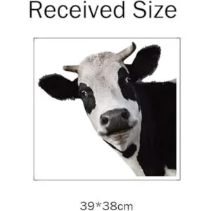 Bonito adhesivo para ventana de vaca ventana de_5