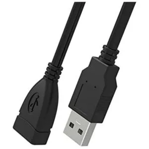 Cable cargador de extensión USB macho a hembra de 3.3 pies_1