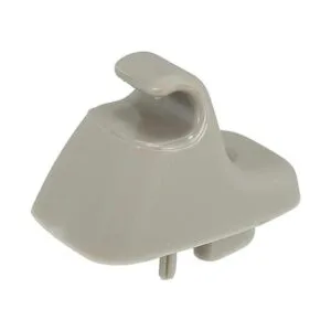 X AUTOHAUX Clip de retención de visera solar gris para_4