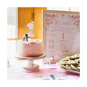 Un adorno para pastel para niñas Decoración de pastel_4