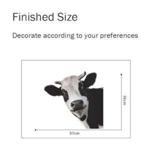Bonito adhesivo para ventana de vaca ventana de_6