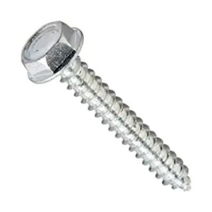 Tornillo de chapa de acero chapado en zinc cabeza de_1