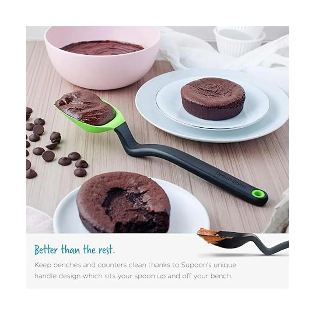Dreamfarm Supoon Cuchara de silicona antiadherente para_3