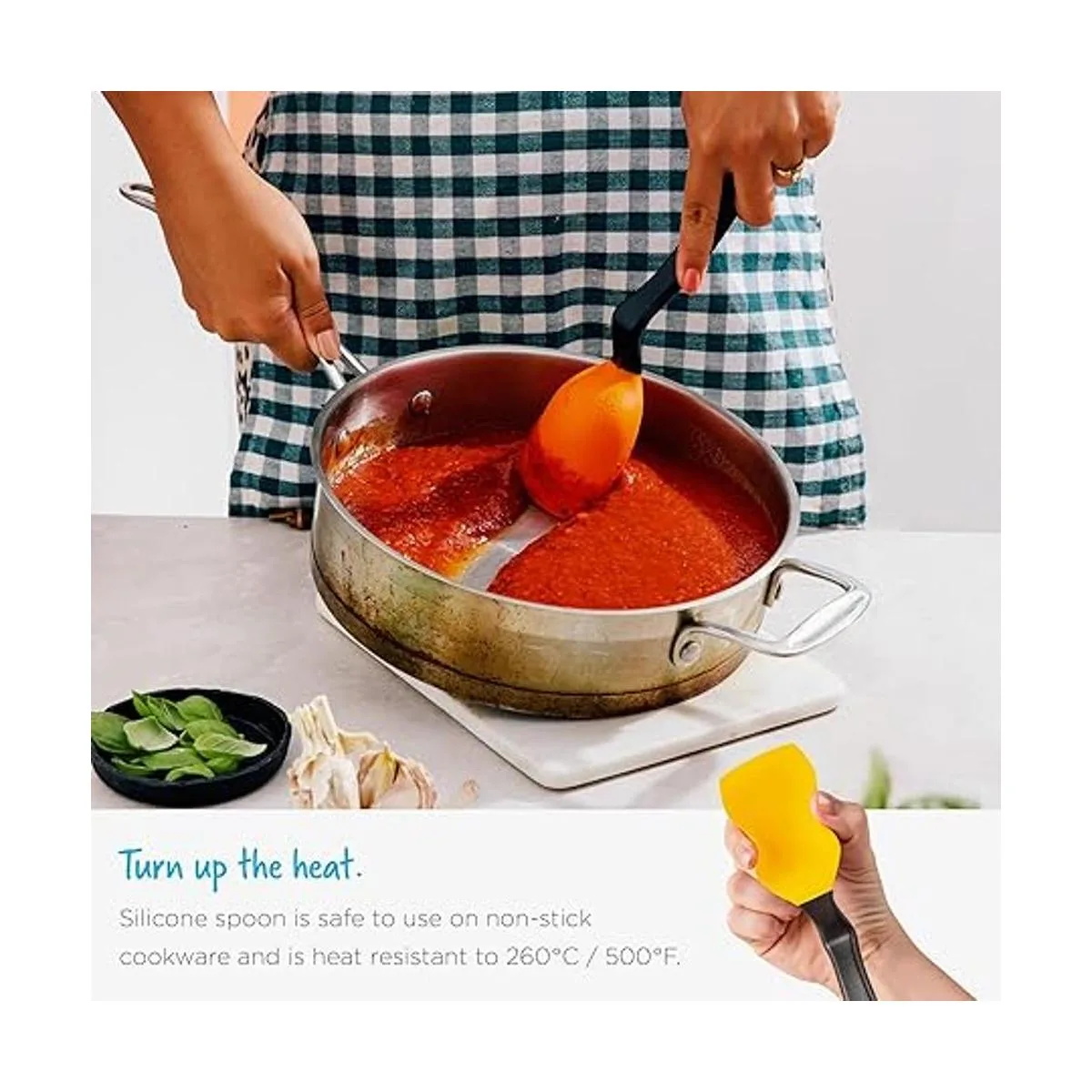 Dreamfarm Supoon Cuchara de silicona antiadherente para_6