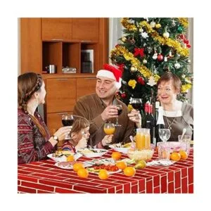 PHOGARY 3 manteles de ladrillo rojo telón de fondo de_6