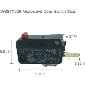 LONYE WB24X829 D3V16G3C25 Interruptor de puerta secundaria_2