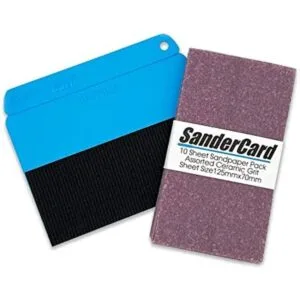 Lijadora manual y paquete de papel de lija. Excelente_1