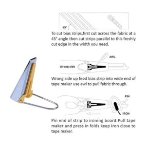 LNKA 5 tamaños 14 38 12 34 1 1 DIY Bias Cintas_5