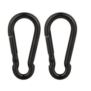 Mosquetón de 0.394 x 3.937 in gancho de resorte con clip_1