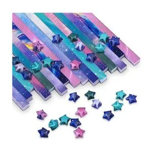 PAPERKIDDO 800 hojas de papel de estrellas de origami 8_1