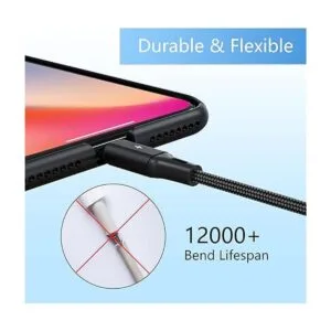 CHAFON Paquete de 2 cables de carga múltiple de 4 pies 4_3