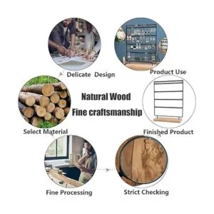 Organizador de aretes de 5 capas 100 agujeros soporte de_6